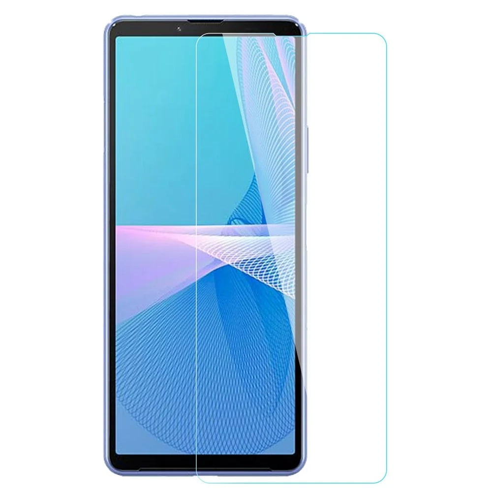AMORUS Screen Film for Sony Xperia 10 III 5G/Xperia 10 III Lite HD Clear 2.5D High Aluminum-silicon Glass Anti-dust Protector - 1