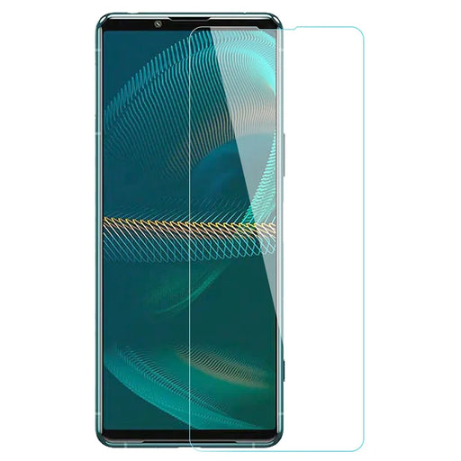 AMORUS Screen Film for Sony Xperia 5 III 5G 2.5D High Aluminum-silicon Glass Anti-stains Anti-broken HD Clear Protector - 1