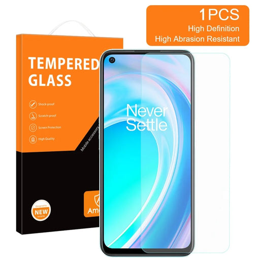AMORUS Screen Film for OnePlus Nord CE 2 Lite 5G 2.5D High Aluminum-silicon Glass HD Transparent Abrasion-resistant Protector - 2