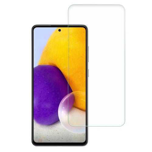 AMORUS For Samsung Galaxy A72 5G/4G Cell Phone Screen Protector 2.5D Arc 9H Hardness High Aluminum-silicon Glass Film - 1