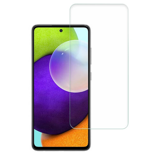 AMORUS For Samsung Galaxy A52 4G/A52s 5G/A52 5G 9H Hardness 2.5D Arc Phone Screen Protector Anti-explosion High Aluminum-silicon Glass Phone Protective Film - 1