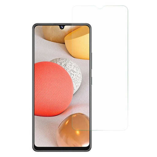 AMORUS Screen Film for Samsung Galaxy A42 5G HD Clear Anti-scratch 2.5D High Aluminum-silicon Glass Anti-abrasion Protector - 1