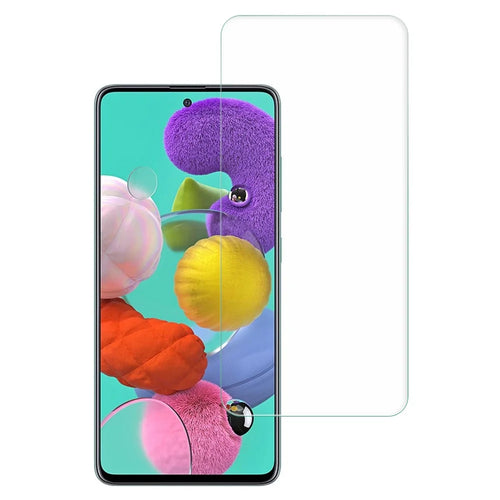 AMORUS For Samsung Galaxy A51 4G SM-A515/A51 5G SM-A516 HD 2.5D Arc Edge Anti-explosion Screen Protector High Aluminum-silicon Glass Film - 1