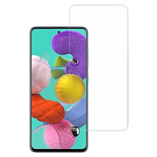 AMORUS For Samsung Galaxy A51 4G SM-A515/A51 5G SM-A516 HD 2.5D Arc Edge Anti-explosion Screen Protector High Aluminum-silicon Glass Film - 1