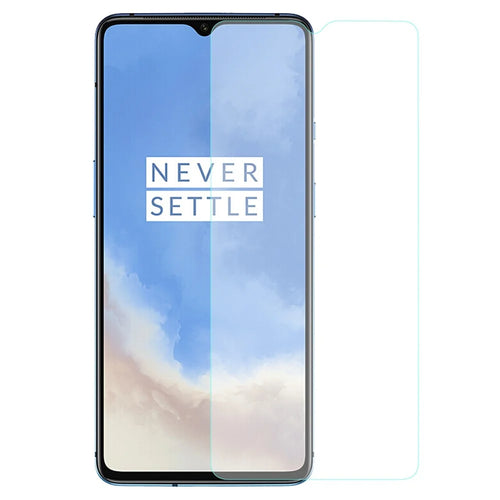 AMORUS For OnePlus 7T Anti-fingerprint 9H Hardness High Aluminum-silicon Glass HD Clear 2.5D Phone Screen Protector - 1