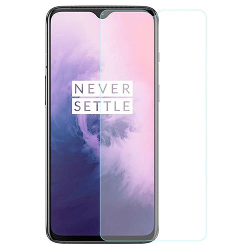 AMORUS For OnePlus 7 High Aluminum-silicon Glass Clear Screen Protector 9H Hardness 2.5D Anti-Shatter Film - 1