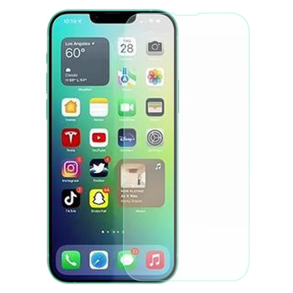 AMORUS For iPhone 14 Plus 6.7 inch 9H Hardness 2.5D Arc Phone Screen Protector Anti-explosion High Aluminum-silicon Glass Phone Protective Film - 1