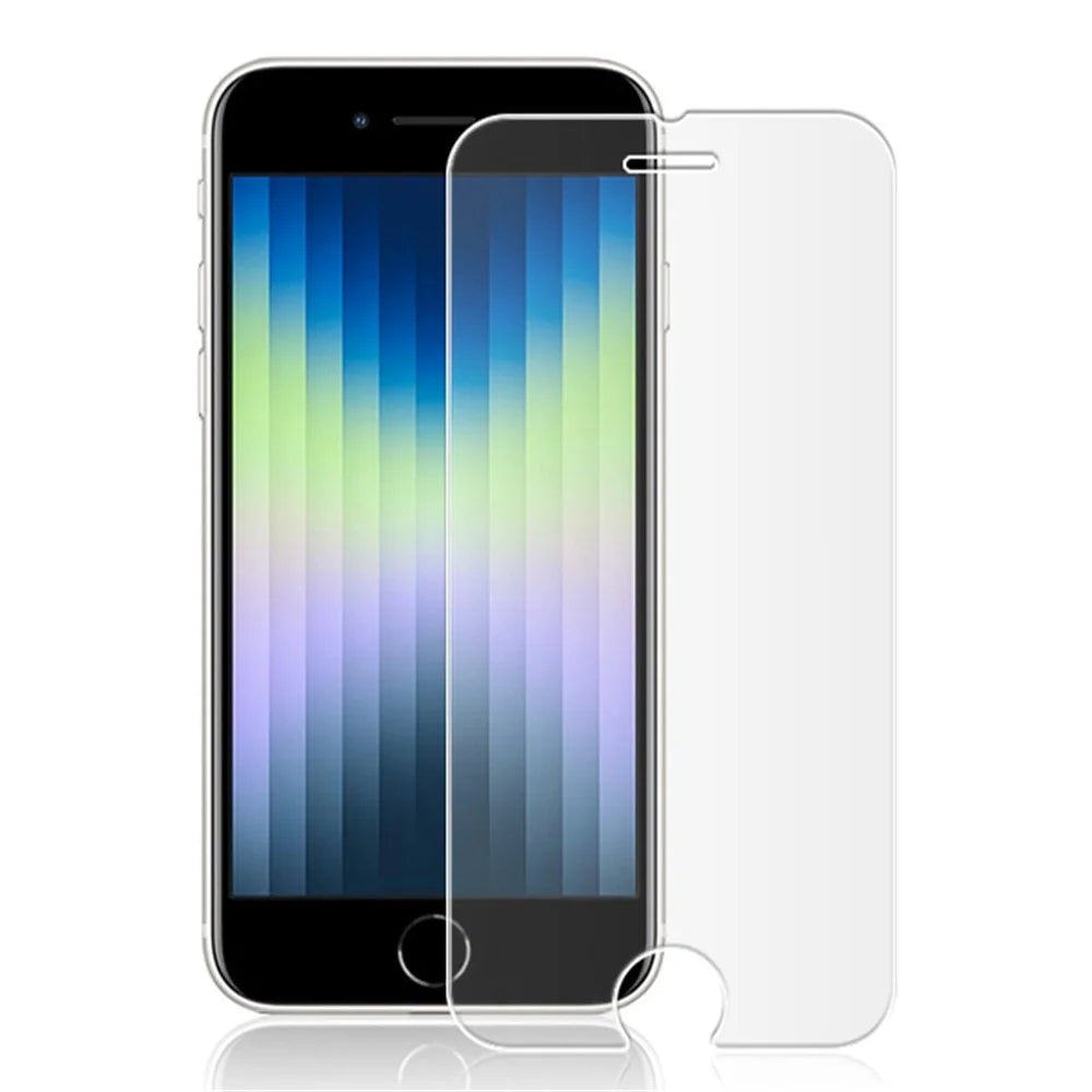 AMORUS For iPhone SE (2022)/(2020)/7 4.7 inch/8 4.7 inch 2.5D High Aluminum-silicon Glass HD Clarity Screen Protector - 1