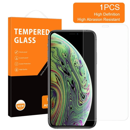 AMORUS 2.5D Screen Film for iPhone 11 6.1 inch/XR 6.1 inch, High Aluminum-silicon Glass High Transparency Screen Protector - 2