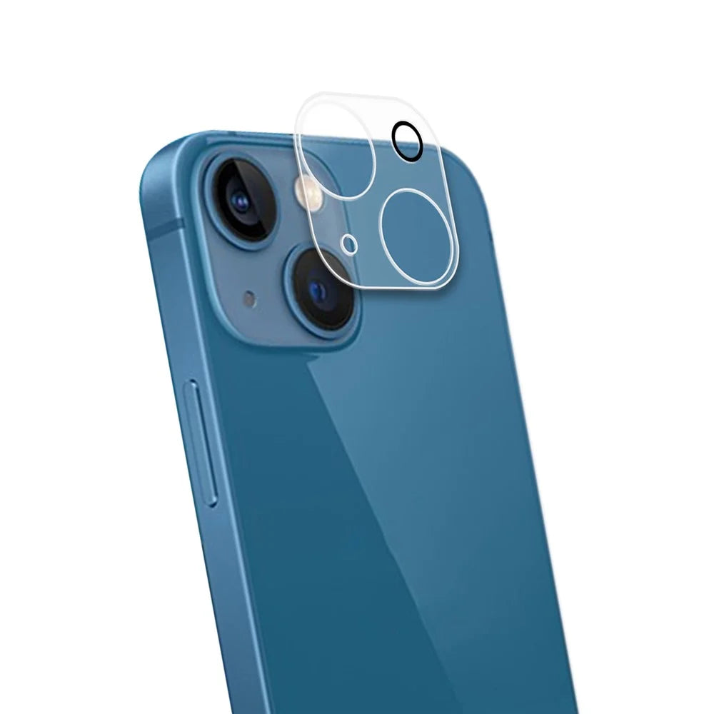 For iPhone 14 Plus 6.7 inch Full Covering High Transparency Anti-explosion AGC Glass Rear Camera Lens Protector - 1