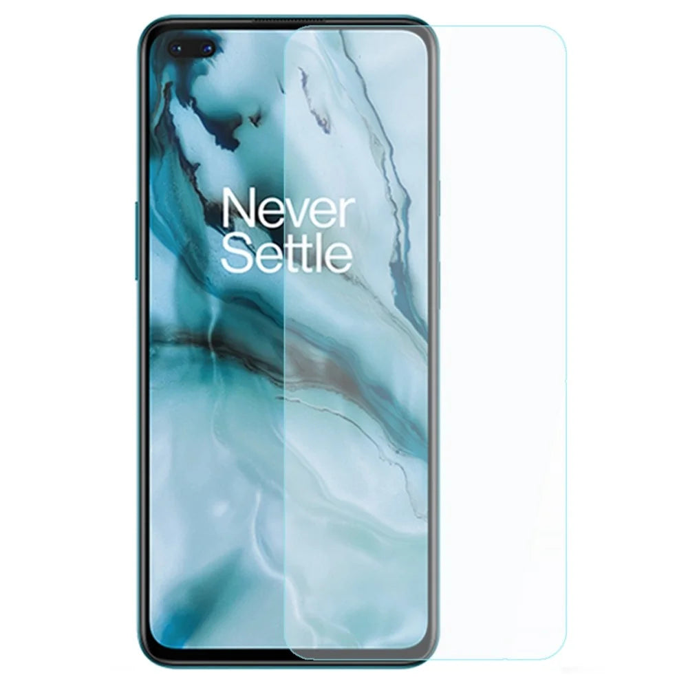 AMORUS for OnePlus Nord 2.5D Arc Edge Screen Protector 9H High Aluminum-silicon Glass HD Protective Film - 1