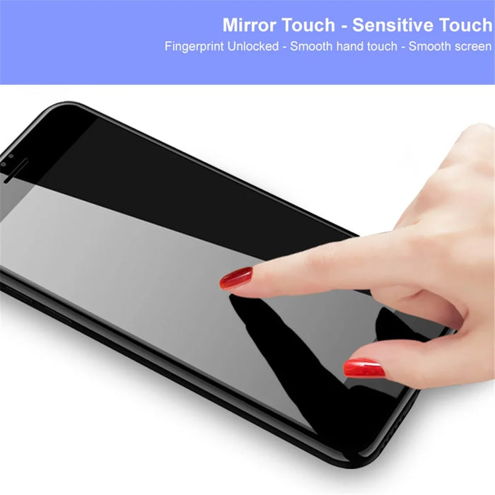 IMAK for vivo X80 5G/X80 Pro 5G/X80 Pro+ 5G Clear Screen Protector Full Coverage Side Glue 3D Curved Scratch Resistant AGC Glass Film - 7