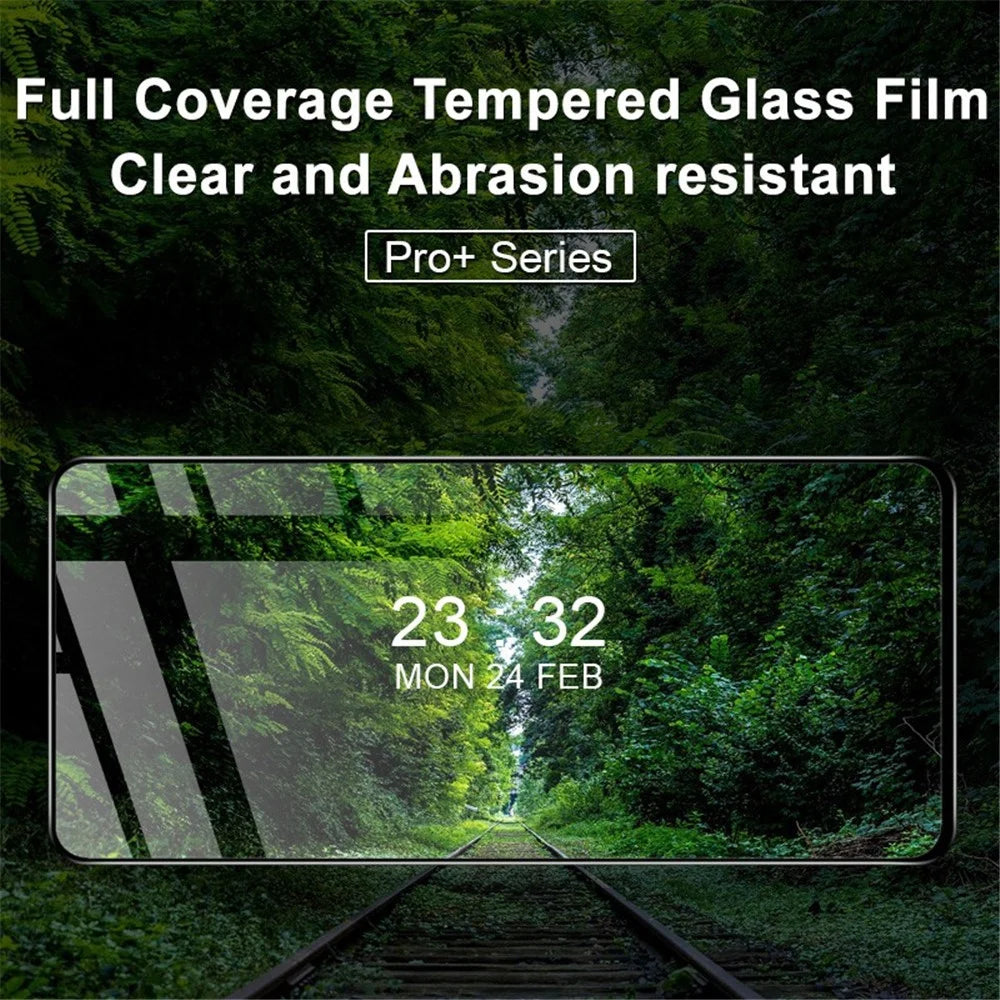 IMAK Pro+ Series for OnePlus Nord CE 2 Lite 5G / Oppo K10x 5G HD Ultra Clear Full Screen Protector Shatterproof Full Coverage Tempered Glass Film - 3