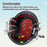Electric Bike Helmet Unisex Summer Breathable E-Bike Helmet with Transparent Short Lens - Matte Black - 5