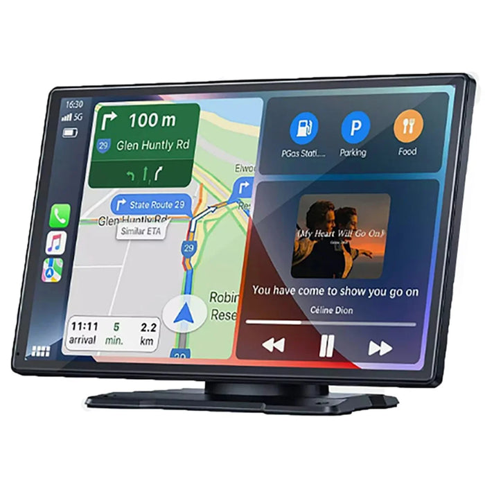 W519 9 Inch Wireless CarPlay Android Auto Screen Portable Car Stereo with GPS Navigation / AirPlay / Mirror Link - 1