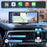 RH-W518 10.26 inch Portable Wireless CarPlay Display Built-in 4K Dash Cam and 1080P Backup Camera for Apple CarPlay  /  Android Auto - 2