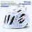 WEST BIKING YP0708127 Kids Helmet One-piece Molding 16 Vents Adjustable Bicycle Helmet Kid's Head Protector for Cycling Skating Scooter - S (50-54cm)  /  Dream Fragments - 2