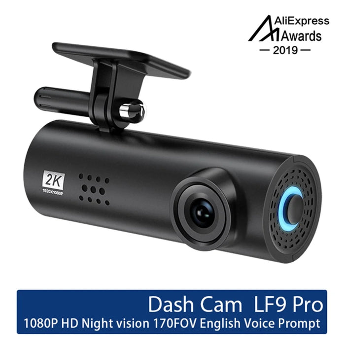 LF9pro 1080P FHD 130° Wide-Angle Mini Car Recorder Wifi Mini Car DVR - 2