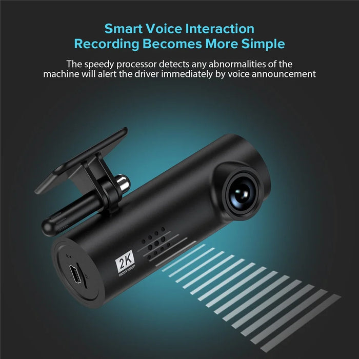 LF9pro 1080P FHD 130° Wide-Angle Mini Car Recorder Wifi Mini Car DVR - 4