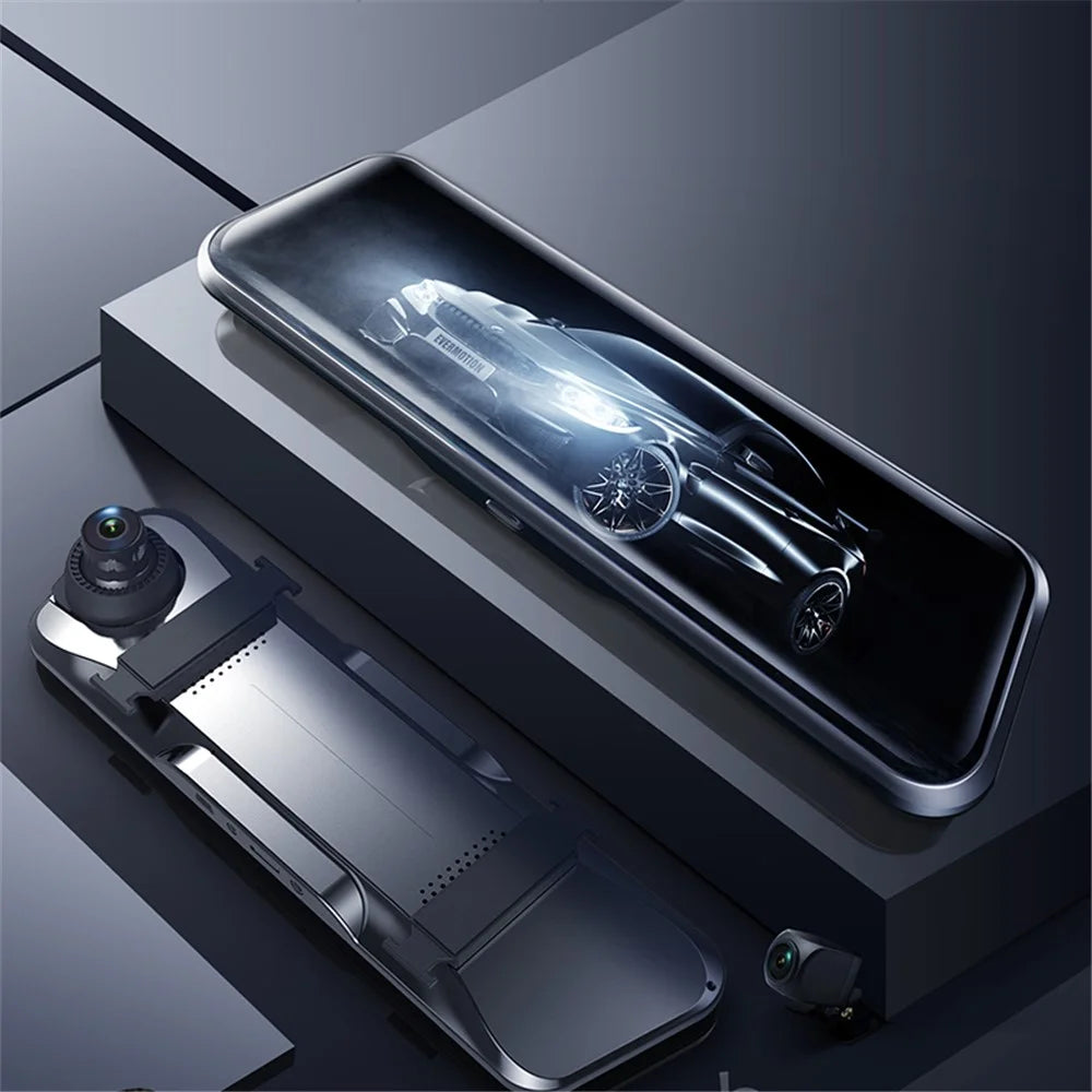 ANYTEK A46 Full HD 1080P Car DVR Dash Cam 9.66 inch Dual Camera Night Vision G-sensor Driving Recorder - 7