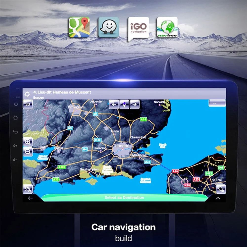 1G+16G HD Large Screen Android Car Navigation for Volvo XC90 04-14 - 3