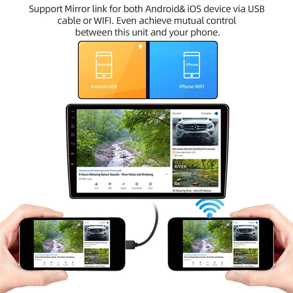 1G+16G HD Large Screen Android Car Navigation for Volvo XC90 04-14 - 4