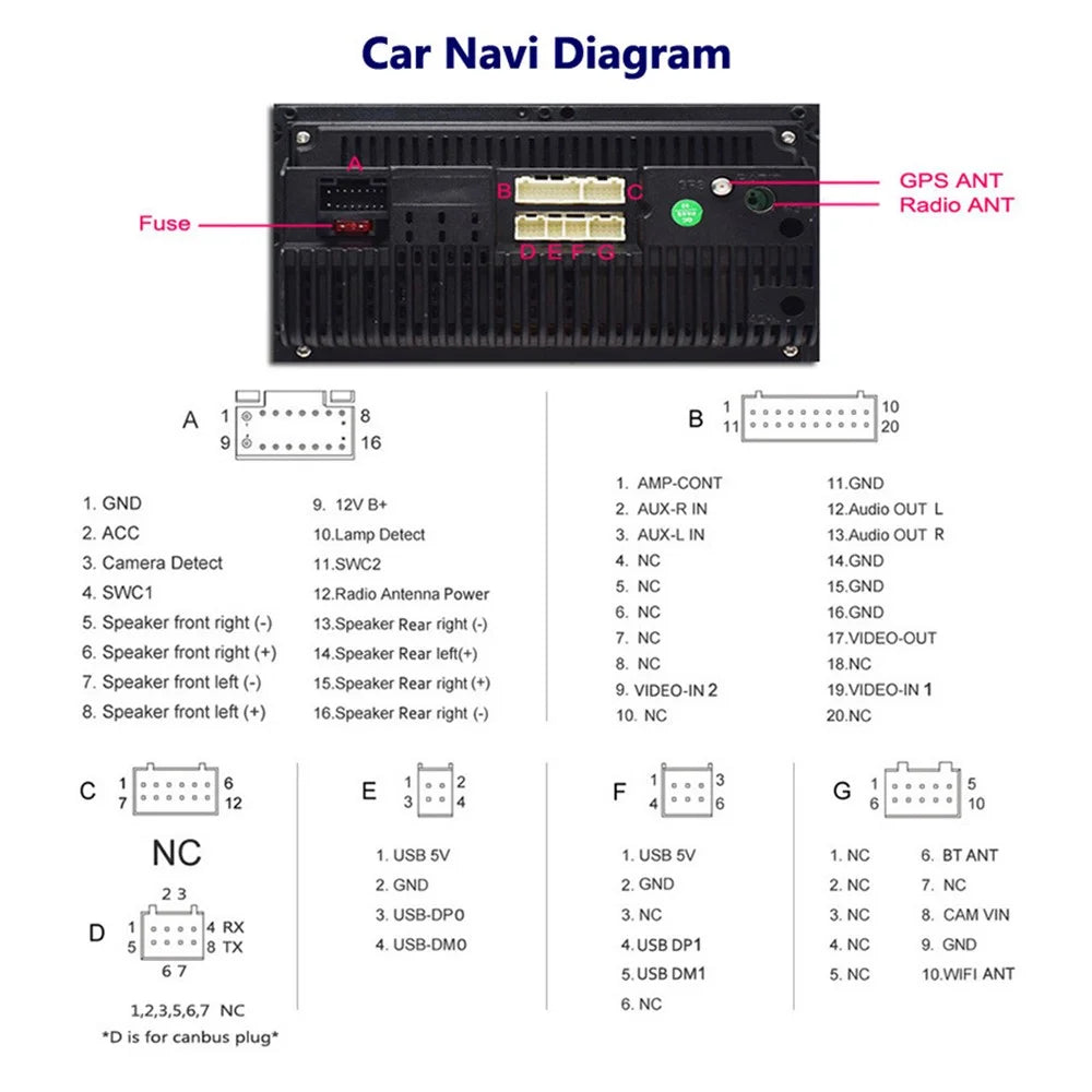1G+16G HD Large Screen Android Car Navigation for Volvo XC90 04-14 - 7