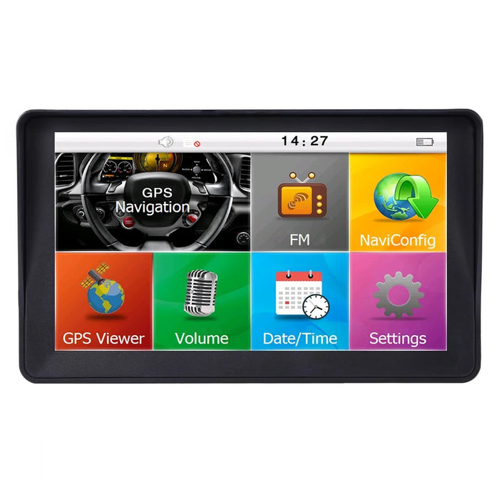 RH-G101 Car GPS Navigation 7 Inch Touch Screen GPS Navigator Truck Map GPS Navigator (128M+8G) - 4