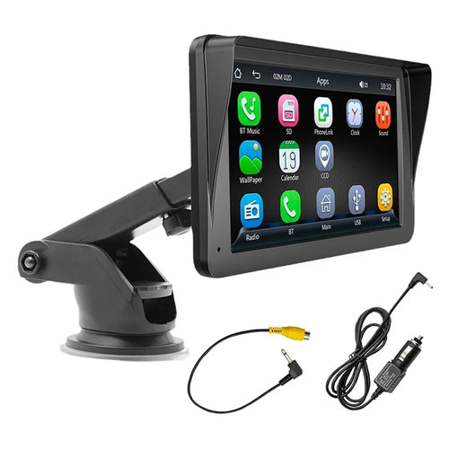 W505A 7.0-inch HD Touch Display Portable Car Player 2.4G / 5G Dual Frequency CarPlayer Support FM - 1