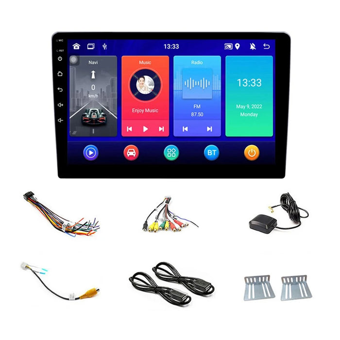 R-910C 10-inch Android 12 GPS Navigation FM Radio Car Multimedia Player, 1GB+32GB - 1
