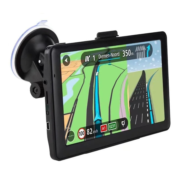 RH-G105 Car GPS Navigator 7-inch Touch Screen 256MB+8G PND Voice Turn Direction Guidance - 1
