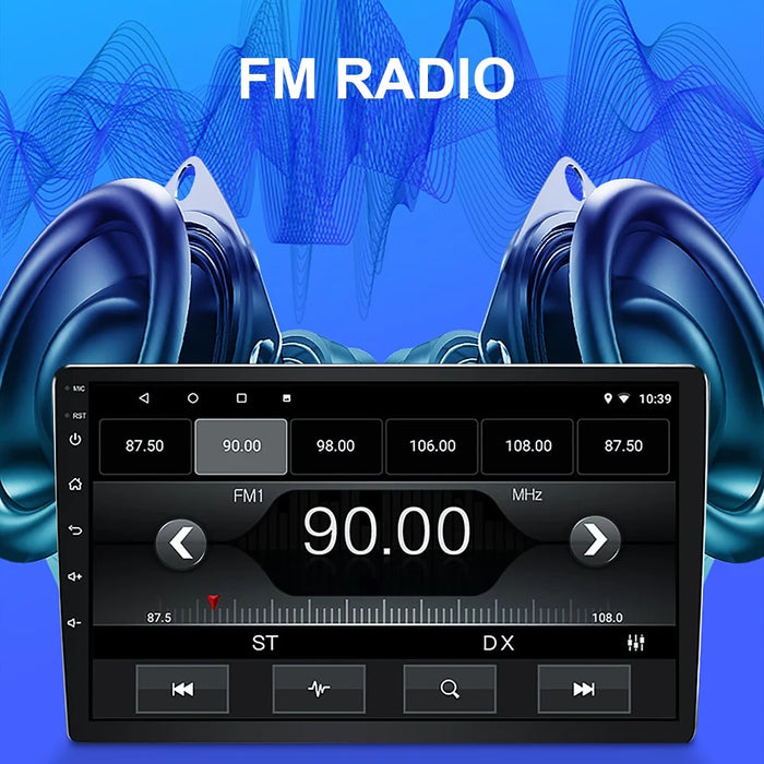 R-903D Android 12 Car GPS Stereo 1G+32GB 9 inch Car Radio with 12LED Backup Camera - 5