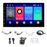 R-730F 7 inch Android 12 Car GPS Navigation 2G+16GB WIFI Car Stereo with 12LED Backup Camera - 1