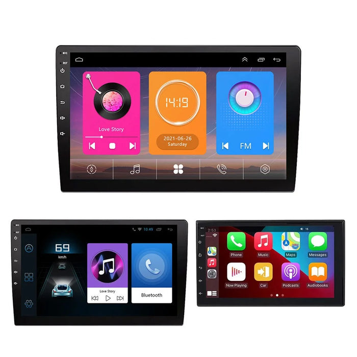 R-730F 7 inch Android 12 Car GPS Navigation 2G+16GB WIFI Car Stereo with 12LED Backup Camera - 4