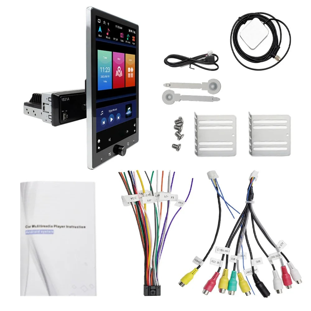 1531A 10.4 inch Carplay with Backup Camera Android 13 Touchscreen Car Radio with FM / Wifi / Mirror Link - 1