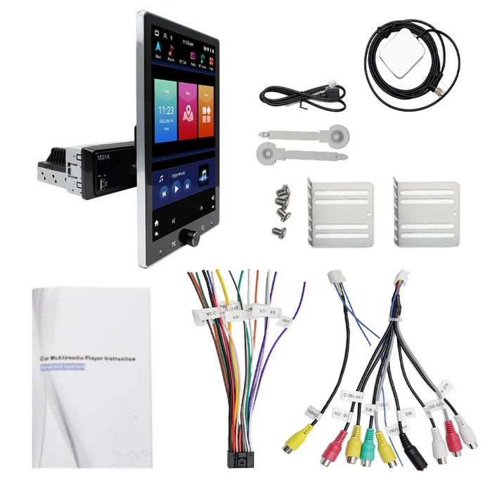 1531A 10.4 inch Carplay with Backup Camera Android 13 Touchscreen Car Radio with FM / Wifi / Mirror Link - 1