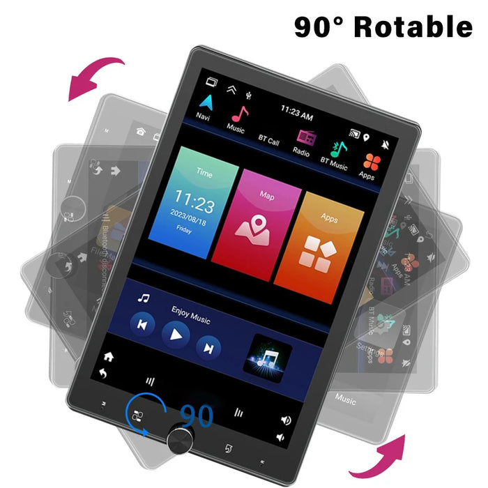 1531A 10.4 inch Carplay with Backup Camera Android 13 Touchscreen Car Radio with FM / Wifi / Mirror Link - 3