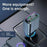 K39 Type-C PD 30W USB QC3.0 Car Charger Ambient Light Adapter with Extendable Cable - 5