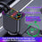 Y6 Car Charger MP3 Player with Retractable Type C + iP Cable EQ Adjustment Bluetooth-Compatible FM Transmitter - 2
