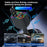 Y6 Car Charger MP3 Player with Retractable Type C + iP Cable EQ Adjustment Bluetooth-Compatible FM Transmitter - 5