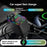 L5 Car Bluetooth-Compatible MP3 Player Hands Free Calling FM Transmitter Fast Charger with Retractable Type C + iP Cable - 5