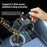 L5 Car Bluetooth-Compatible MP3 Player Hands Free Calling FM Transmitter Fast Charger with Retractable Type C + iP Cable - 7