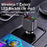 Y4 Car Charger Super Fast Charging Bluetooth-Compatible MP3 Player with Retractable Type C + iP Cable - 3