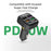 K35 Car Charger 3.1A QC3.0 Fast Charging Adapter Cigarette Lighter Charger USB Ports - 2