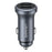 USAMS CC320 Car Charger Dual USB 2.4A Aluminum Alloy Mini Cigarette Lighter Charger for Vehicle - 1