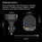 K8 USB-A + USB-C Dual Port Car Charger PD 20W + QC 18W Fast Charger with Retractable Type C Cable - Black - 7
