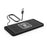 Portable Car Wireless Charger Non-slip Silicone 15W Qi Fast Charging Pad for Huawei iPhone Samsung - USB Interface - 1
