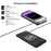 Portable Car Wireless Charger Non-slip Silicone 15W Qi Fast Charging Pad for Huawei iPhone Samsung - USB Interface - 6