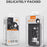 LDNIO C1 36W Car Charger Metal Dual Port PD 20W + QC3.0 18W Fast Charging Car Adapter for iPhone Android - Black - 7