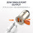 LDNIO C509Q 30W Car Charger Dual Port USB-C PD USB-A QC4.0 Fast Charging Adapter with Built-in Lanyard for iPhone Samsung - Gold - 4